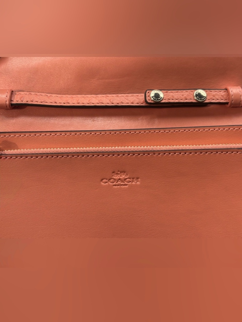 COACH HAYDEN FOLDOVER CROSSBODY CLUTCH. EUC/ LIKE NEW - Picture 4 of 7